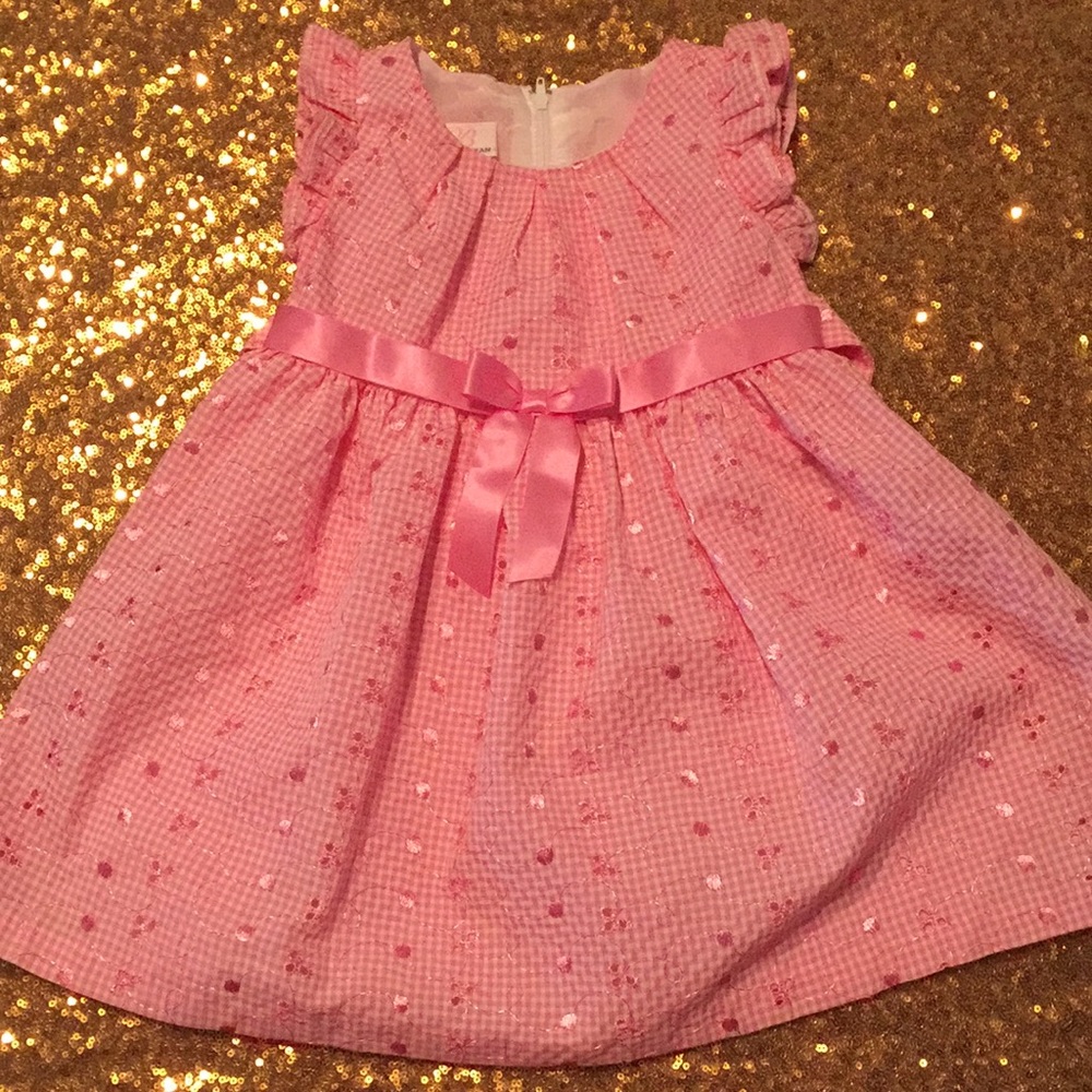 Babygirl pink dress.